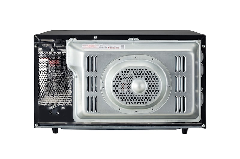 LG 32 L Convection Microwave Oven with Twister Smog Handle, Charcoal Lighting Heater, Motorised Rotisserie, Black, MJEN326SF