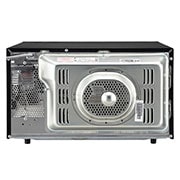 LG 32 L Scan-To-Cook Charcoal Microwave Oven with Healthy Heart™, Charcoal Lighting Heater, Motorised Rotisserie, Black, MJEN326SFW