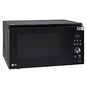 LG 32 L Scan-To-Cook Charcoal Microwave Oven with Healthy Heart™, Charcoal Lighting Heater, Motorised Rotisserie, Black, MJEN326SFW