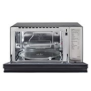 LG 32 L Charcoal Convection Microwave Oven with Diet Fry™, Healthy Heart Recipes, Motorised Rotisserie, Roti Basket, Black, MJEN326UH