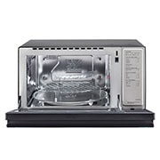LG 32 L Charcoal Convection Microwave Oven with Diet Fry™, Healthy Heart Recipes, Motorised Rotisserie, Roti Basket, Black, MJEN326UH