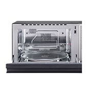 LG 32 L Charcoal Convection Microwave Oven with Diet Fry™, Healthy Heart Recipes, Motorised Rotisserie, Roti Basket, Black, MJEN326UH