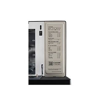LG 32 L Charcoal Convection Microwave Oven with Scan-To-Cook, Diet Fry, Steam Chef, Motorised Rotisserie, Black, MJEN326UHW
