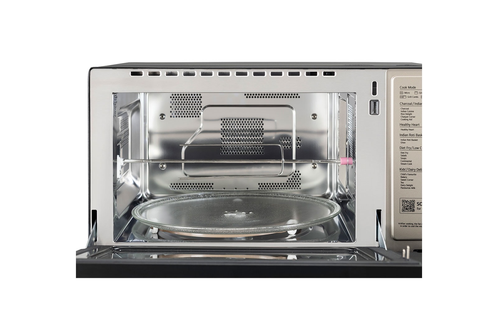 Microwave-ovens-open view
