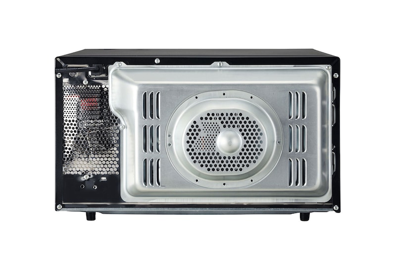 LG 32 L All-in-One NeoChef Charcoal Convection Microwave Oven with Healthy Heart, Diet Fry, Motorised Rotisserie, Black, MJEN326UL