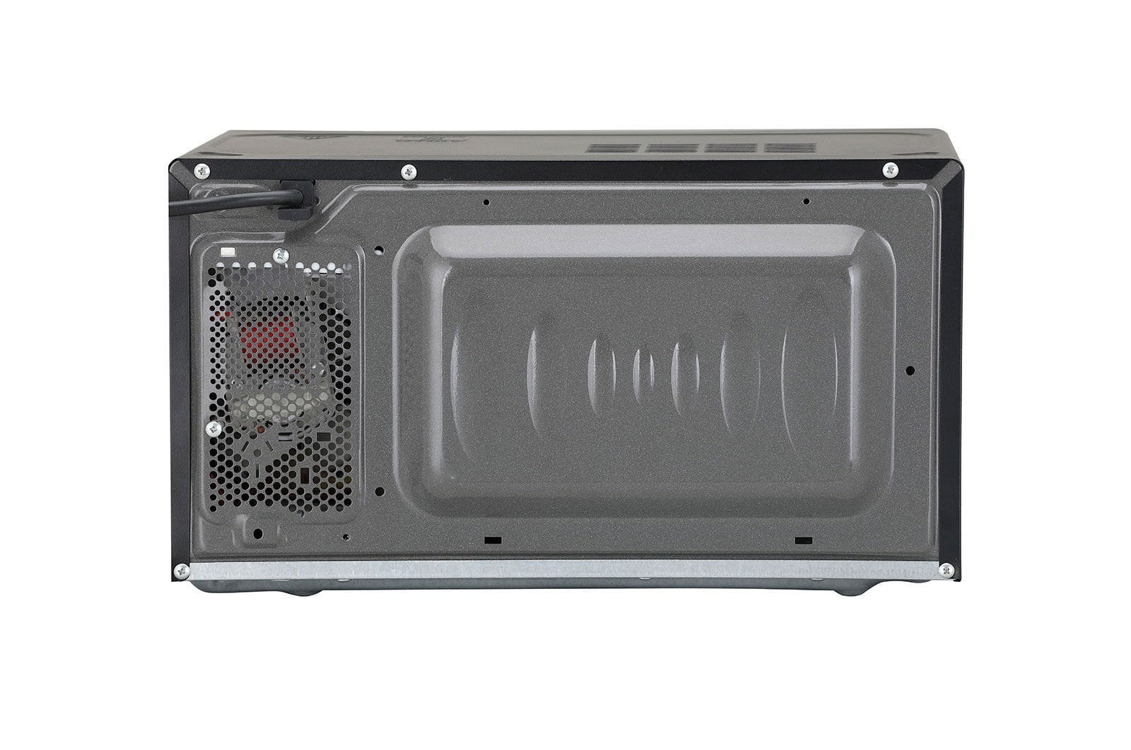 LG 20 L Solo Microwave Oven Grill with Glass Door, i-wave technology, Anti-Bacteria Cavity, Floral Black, MS2043BP