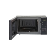 LG 20 L Solo Microwave Oven Grill with Glass Door, i-wave technology, Anti-Bacteria Cavity, Floral Black, MS2043BP