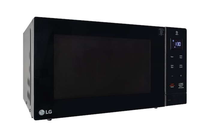 LG 30 L Solo Microwave Oven with Glass Door, i-wave technology, Anti-Bacteria Cavity, Black Color, MS3032BK