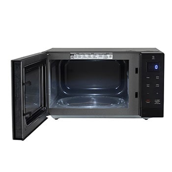 LG 30 L Solo Microwave Oven Grill with Glass Door, i-wave technology, Anti-Bacteria Cavity, Black Color, MS3032BK