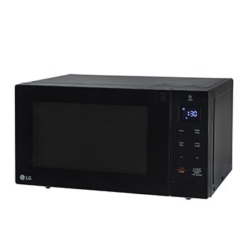 LG 30 L Solo Microwave Oven Grill with Glass Door, i-wave technology, Anti-Bacteria Cavity, Black Color, MS3032BK