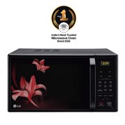 LG MC2146BR convection microwave front view
