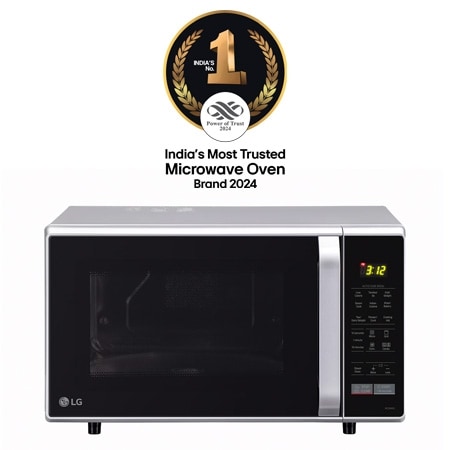 28 L Convection Microwave Oven Silver MC2846SL LG IN