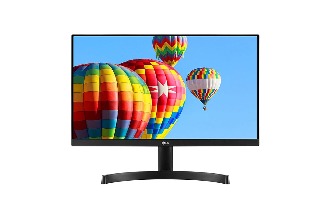 LG 21.5 (54.61cm) Full HD (1920 x 1080) Slim IPS Panel Monitor, HDMI x 2 & VGA Port, 56-75 Hz Refresh Rate & AMD Freesync - 22MK600M (Black), 22MK600M-B