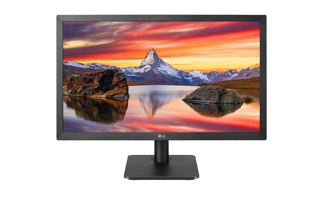 LG 22MP400-B FHD & QHD front view