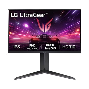 LG 24gs65f-b gaming front view