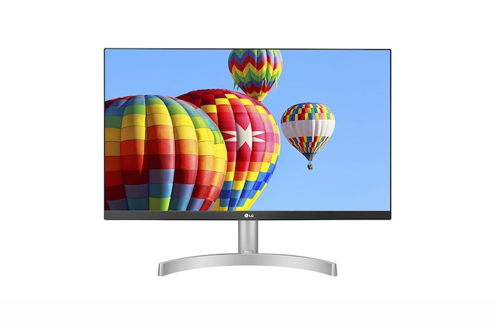 LG 24ML600S-W FHD & QHD front view