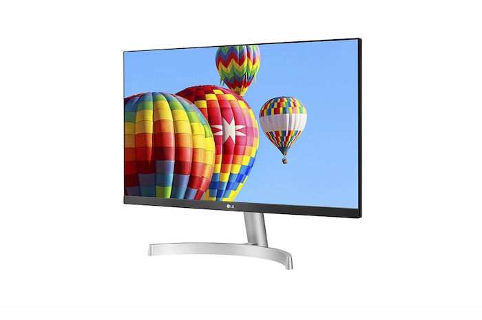 LG 60.96 cm (24) FHD 3-side Virtually Borderless Design IPS Monitor, Color Calibrated, Radeon FreeSync™, 24ML600S-W