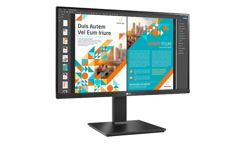 LG 23.8 (60.45cm) QHD IPS Monitor with AMD FreeSync™, 24QP550-B