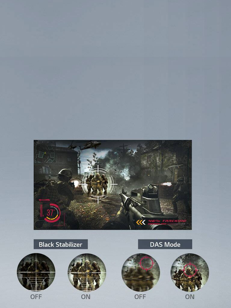 LG 24SP410M Gaming Mode