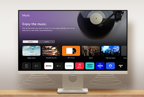 webOS 23 -  Music.