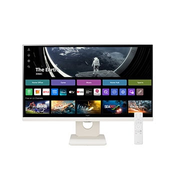 LG 25sr50f-w smart-monitors front view
