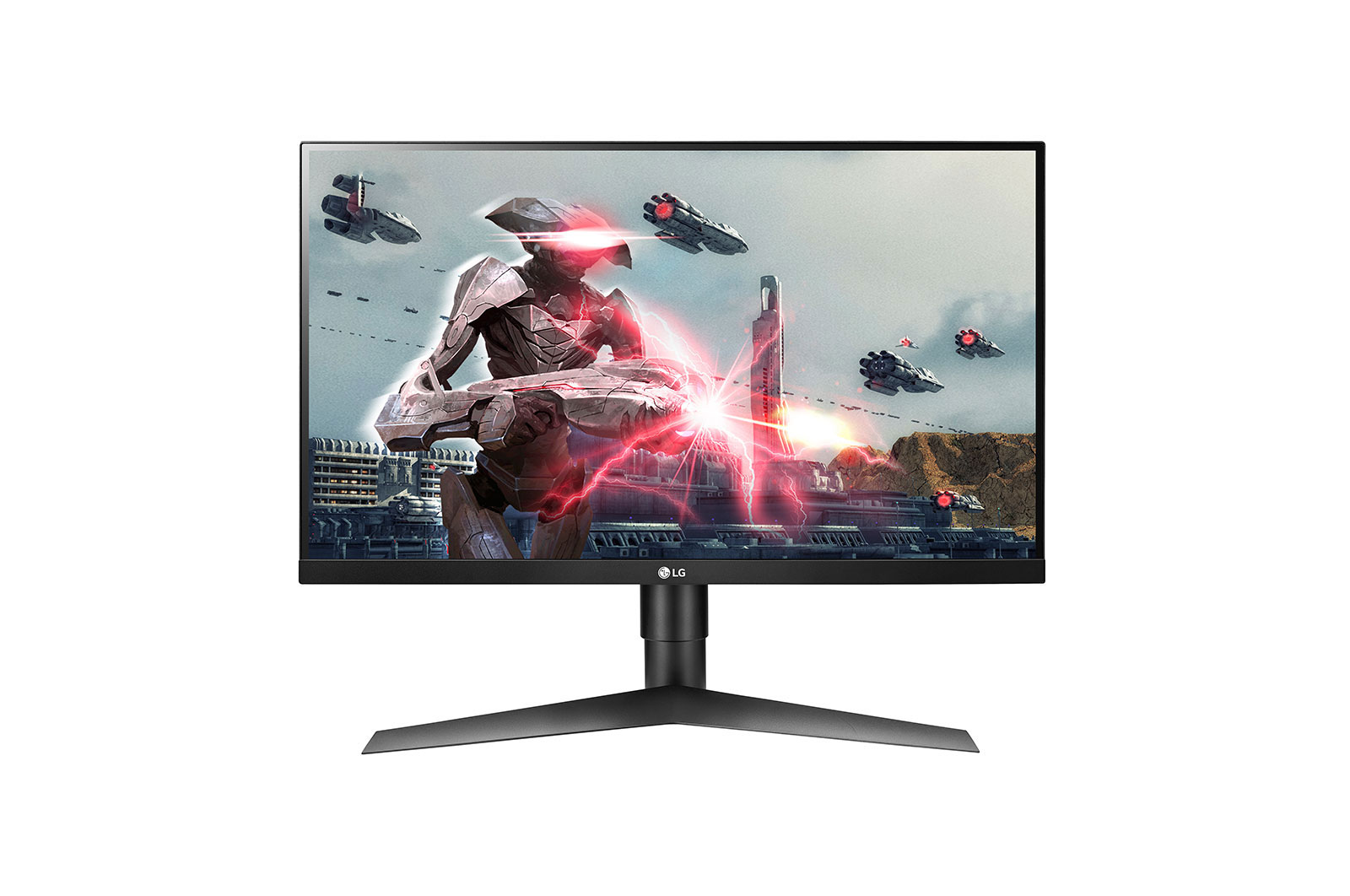 LG 27GL650F-B Gaming front view