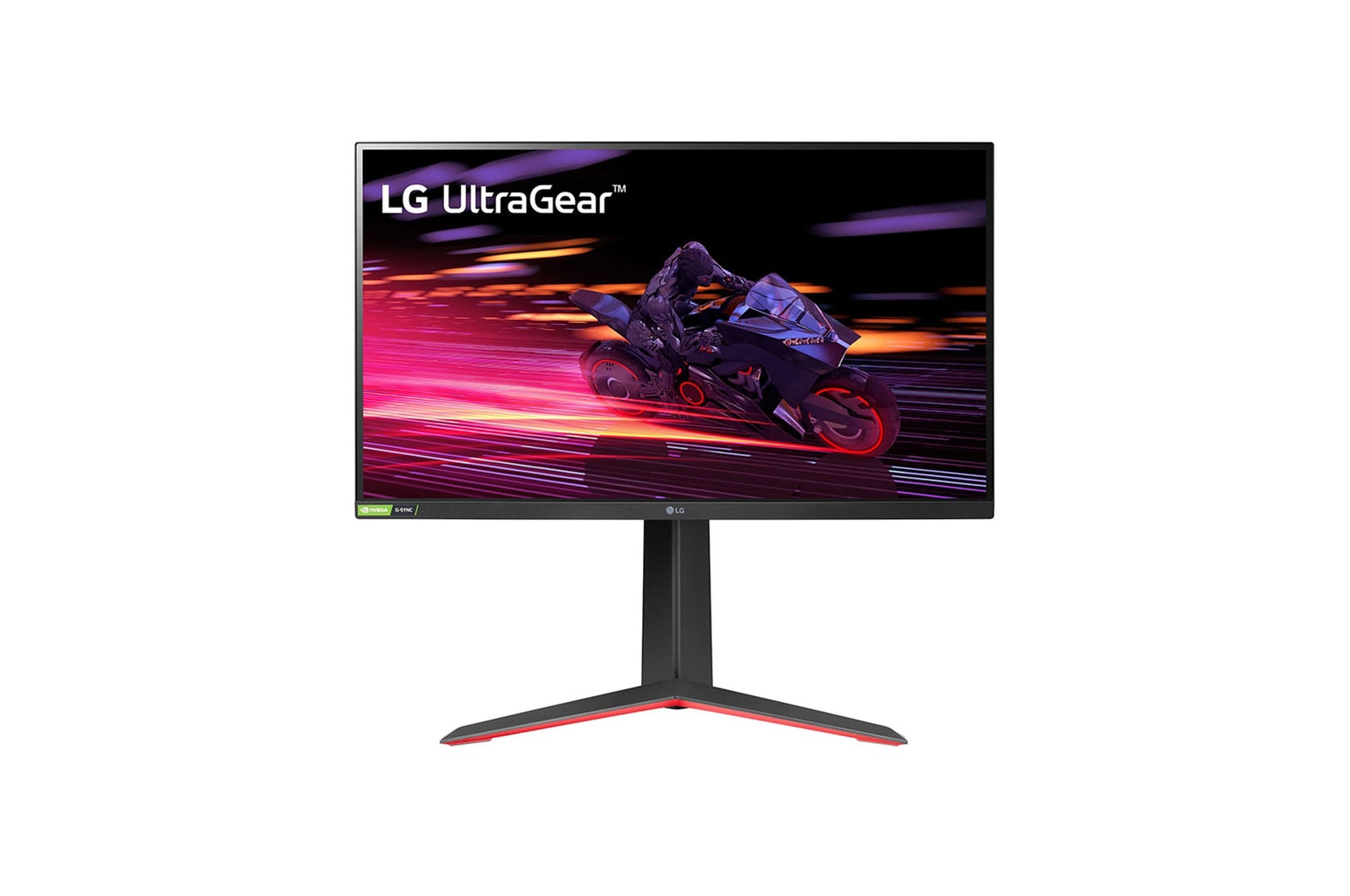 LG 27GP750-B Gaming front view