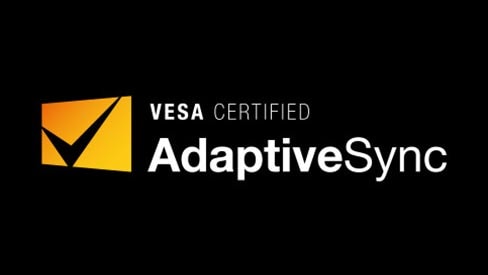 VESA certified AdaptiveSync Logo.	