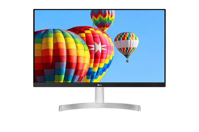 LG 27MK600M-W FHD & QHD front view