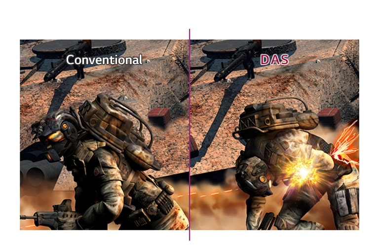 LG 27ML600S-W Dynamic Action Sync