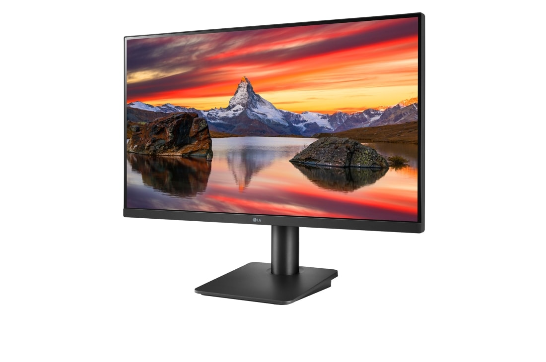 LG 27MP450-B 27モニター フルHD LG モニター 27MP450-B-monitor-side-view-D-