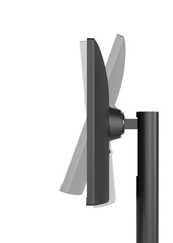 LG 27QN850-B The monitor offering tilt adjustment.