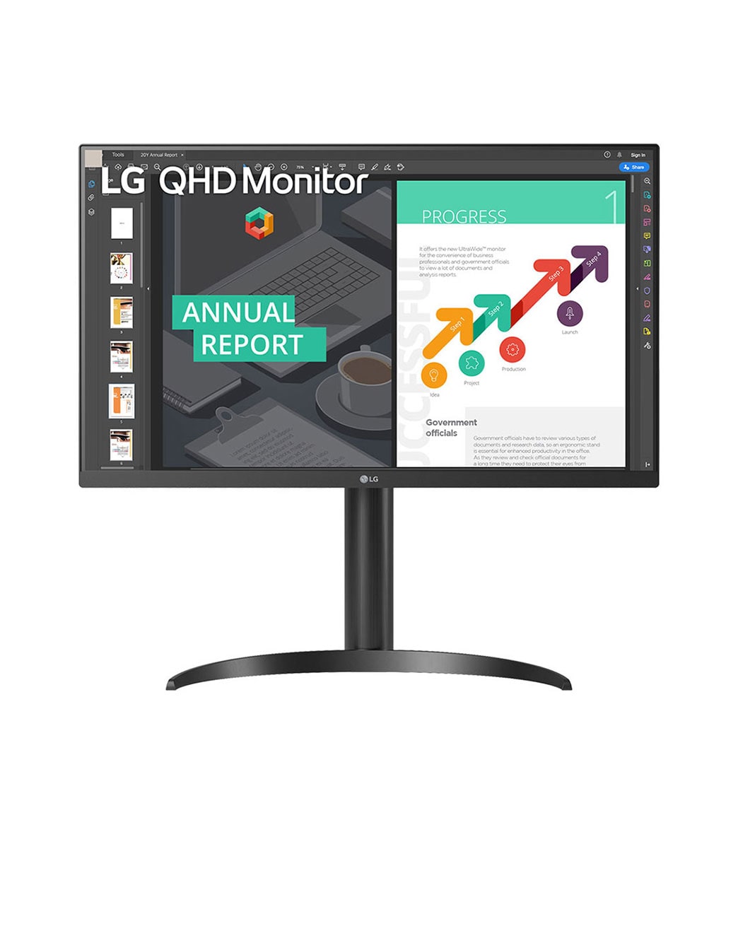 【お得】LGモニター 27型 WQHD type-c 60W 27QN850-B Buy 27 (68.58cm) QHD Ergo IPS Monitor - 27QN850-B | LG IN