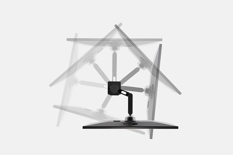 Simulation of Swivel rage + 280˚ , -  280˚