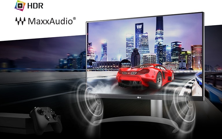 LG 27UP850N-W Immersive experience in 4K HDR console gaming