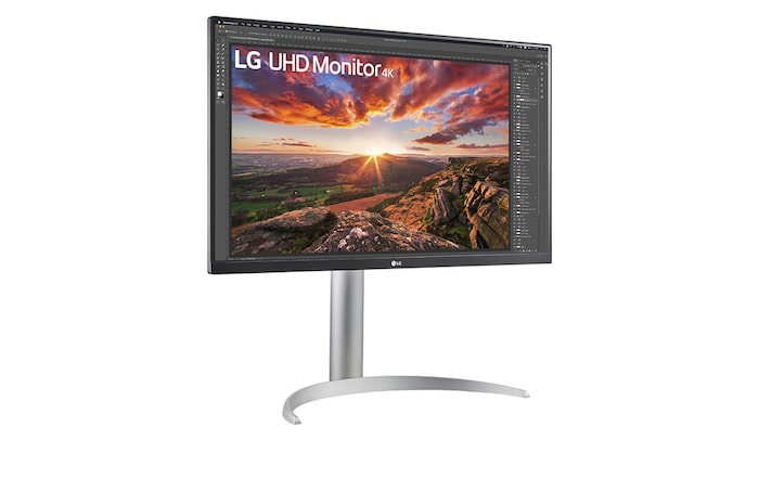 LG LG 27 (68.58 cm) UHD 4K IPS Monitor With VESA DisplayHDR™ 400 and USB C, 27UP850N-W