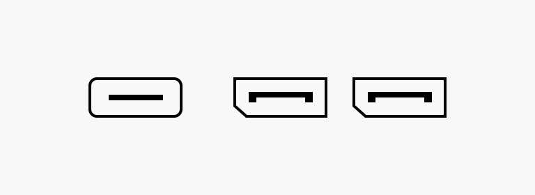 USB Type-C™, DisplayPort X 2