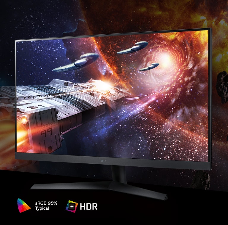 LG 32GN50R-B Feel Actual Combat with True Colors