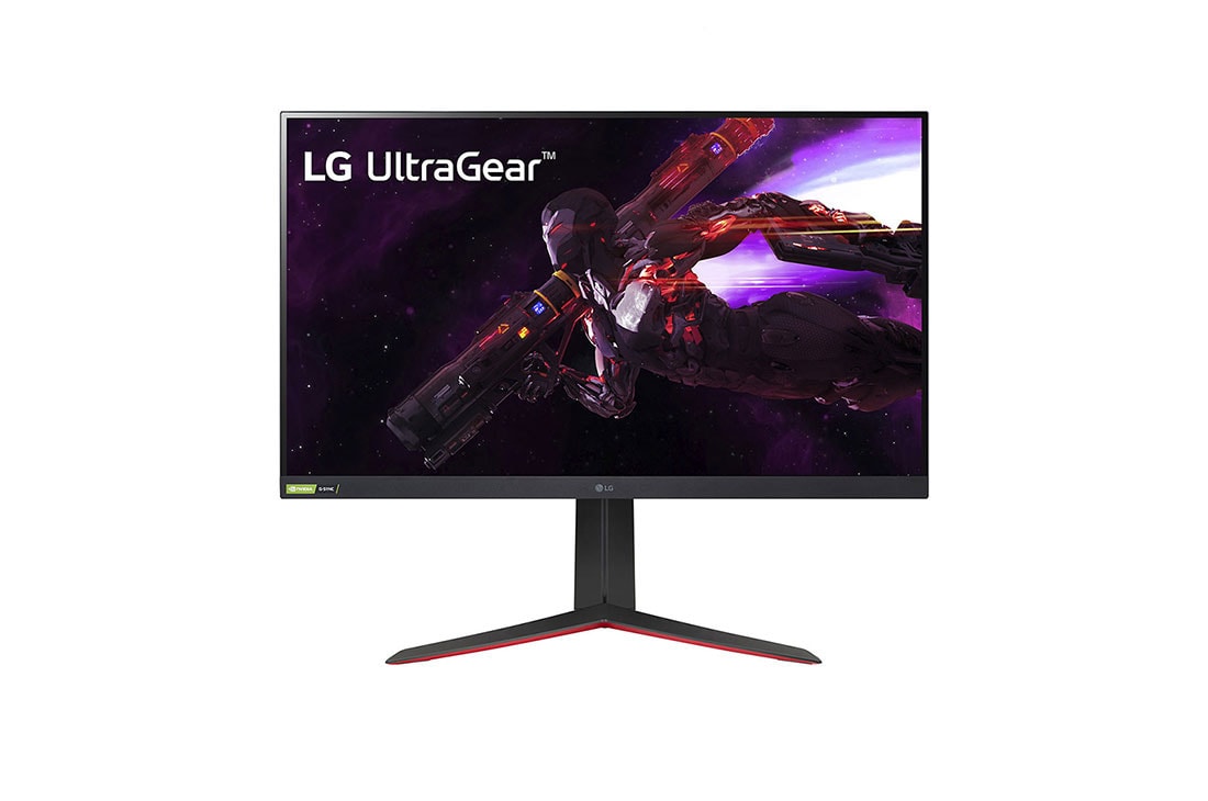 LG 32GP850-B Gaming front view