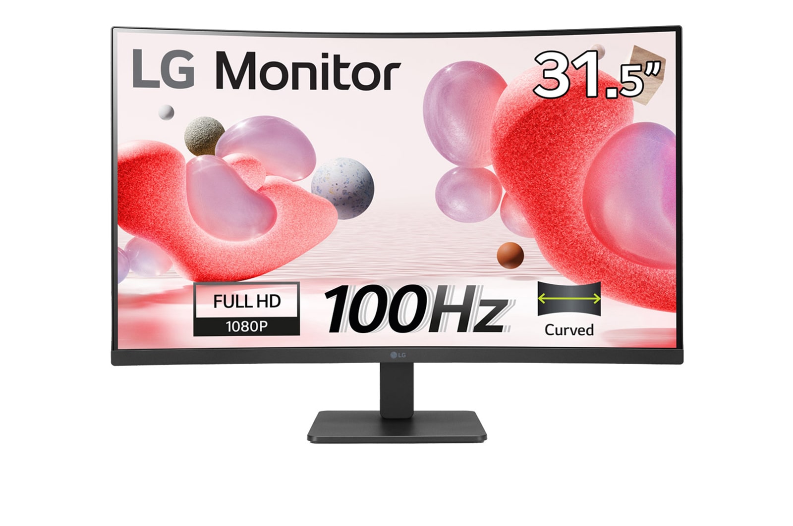 LG FHD Monitor (32MR50C) - 31.5(80.01cm) Full HD (1920x1080