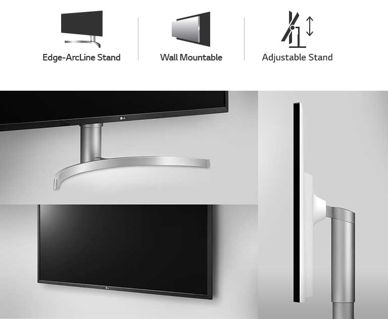 LG 32UL750-W Edge-ArcLine Stand