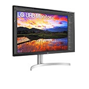 LG 31.5 (80.01 cm) UHD 4K (3840x2160) HDR IPS Monitor, 32UN650-W