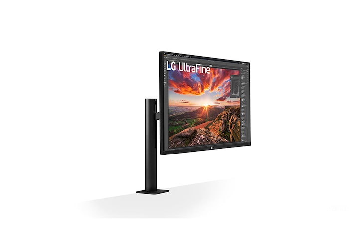LG 81.28 cm (32) UltraFine™ Display Ergo 4K Monitor, HDR10, Ergonomic Stand with C-Clamp, 32UN880-B