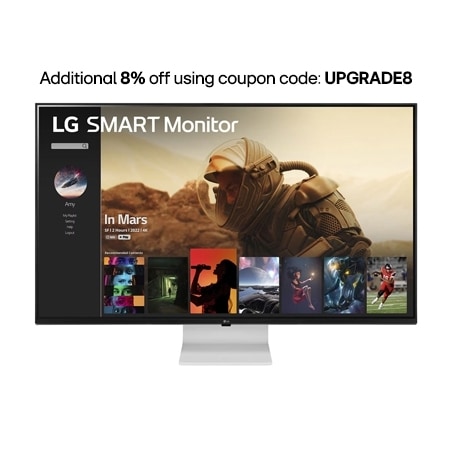 43 109.22 cms 4K UHD IPS Smart Display with webOS 43SQ700S W