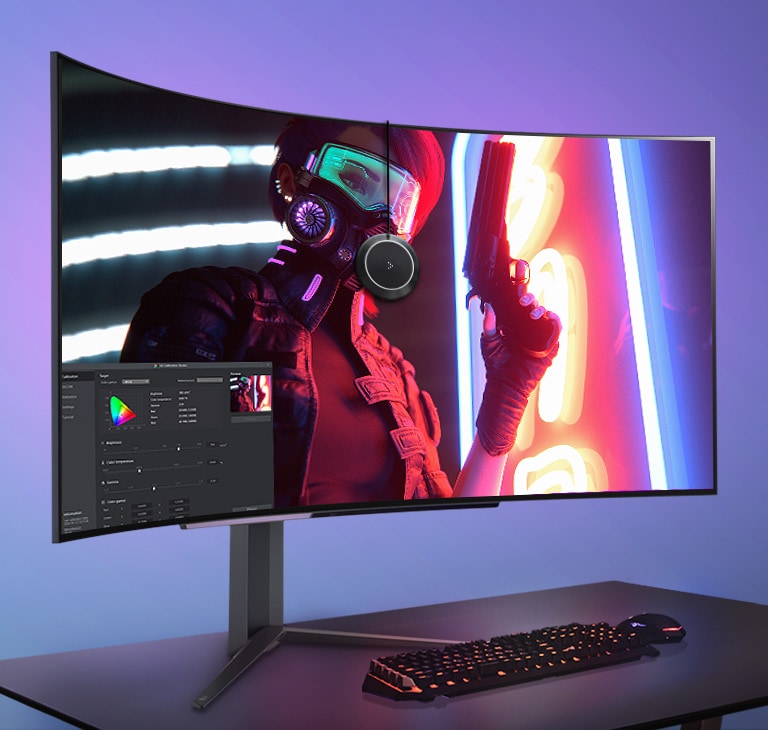LG 45(114.3cm) UltraGear™ OLED Curved Gaming Monitor WQHD LG 45(114.3cm) UltraGear™ OLED Curved Gaming Monitor WQHD