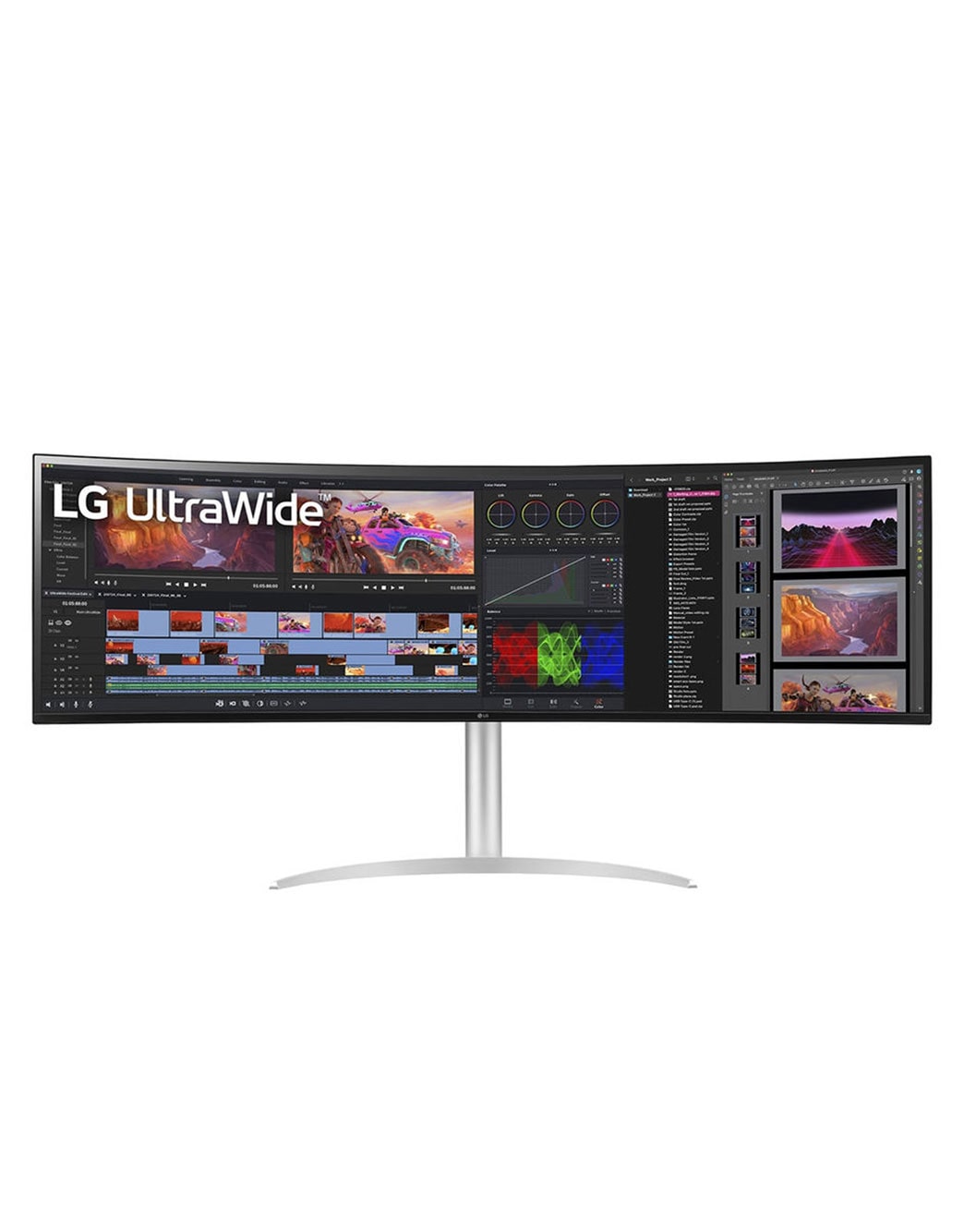 LG モニター ディスプレイ 49WQ95C-W 49インチ 49-inch Curved UltraWide™ Monitor - 49WQ95C-W | LG USA