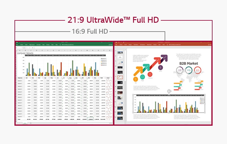 29 (73.66cm) 21:9 UltraWide™ LED Monitor - 29WL500-B | LG IN