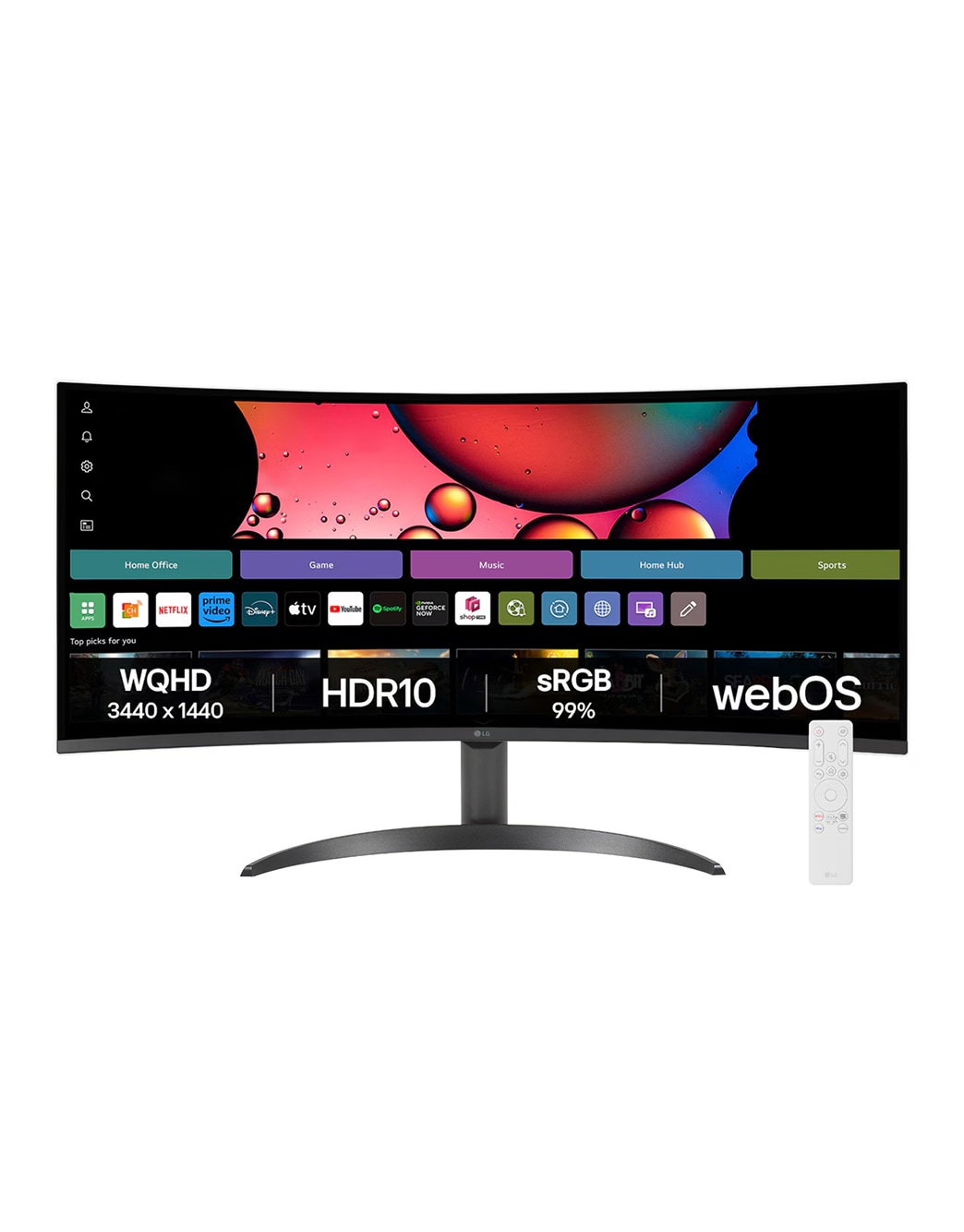 LG 34インチ Curved UltraWide Gaming Monitor 公式】34GS95QE-B | モニター | LG JP