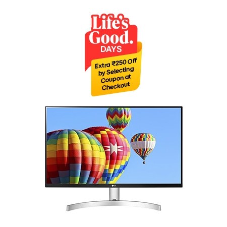 LG 27 (68.58cm) Full HD IPS Monitor - 27ML600S-W | LG IN