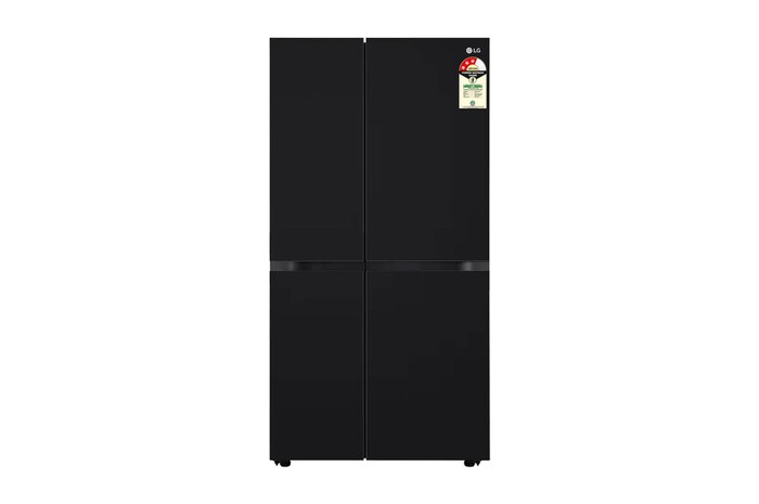 LG GL-B257DBM3 Side by Side Refrigerators front view